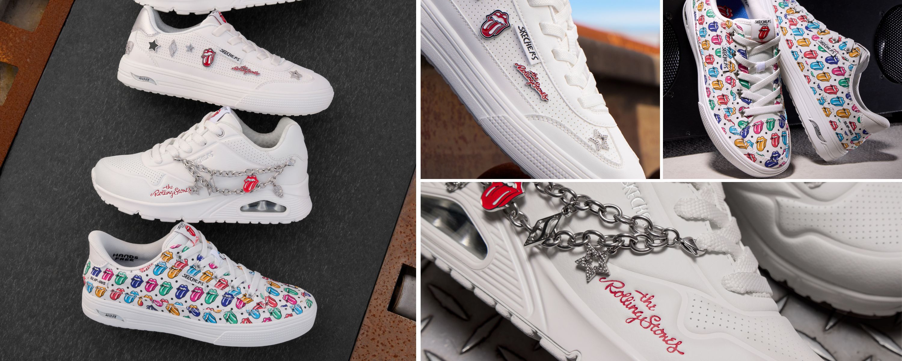 Skechers x Rolling Stones